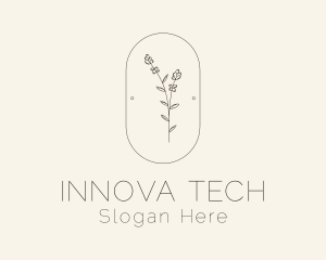 Garden Flower Plant logo design