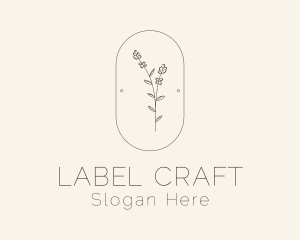 Garden Flower Plant logo design