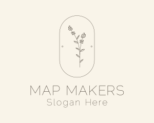 Garden Flower Plant logo design