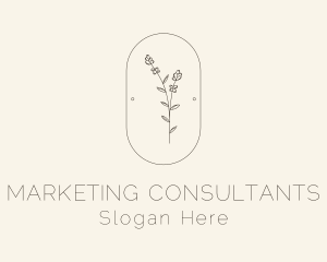 Garden Flower Plant logo design