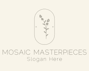 Garden Flower Plant logo design