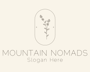 Garden Flower Plant logo design