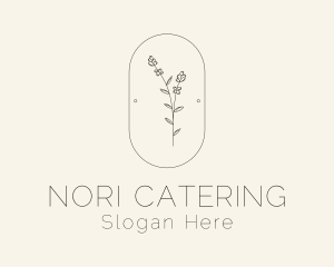 Garden Flower Plant logo design