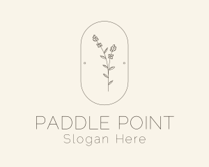 Garden Flower Plant logo design