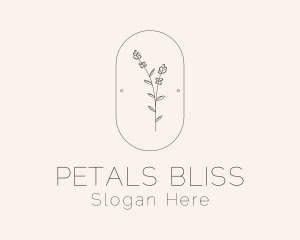 Garden Flower Plant logo design