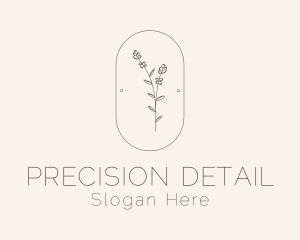 Garden Flower Plant logo design