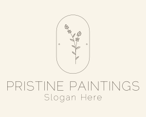 Garden Flower Plant logo design