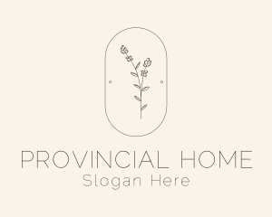 Garden Flower Plant logo design