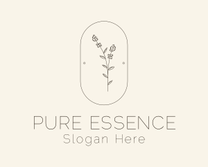 Garden Flower Plant logo design