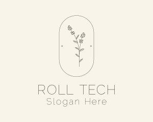 Garden Flower Plant logo design