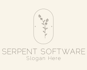 Garden Flower Plant logo design