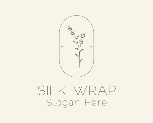 Garden Flower Plant logo design