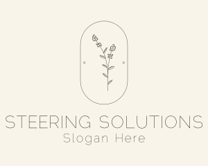 Garden Flower Plant logo design