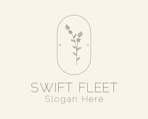 Garden Flower Plant logo design