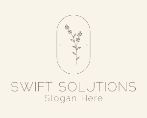 Garden Flower Plant logo design