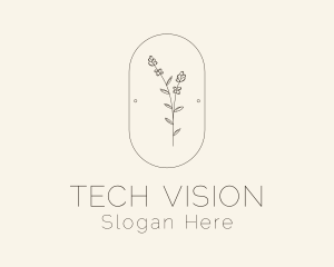 Garden Flower Plant logo design