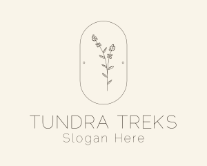 Garden Flower Plant logo design