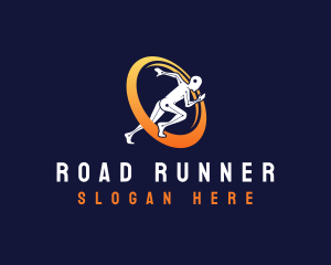 Runner Fitness Sprint logo design