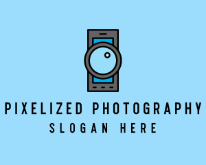 Mobile Camera App logo design