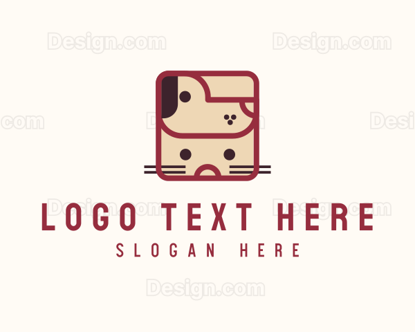 Dog Cat Pet Animal Logo