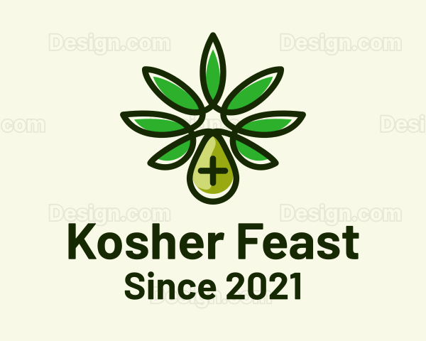 Medical Marijuana Oil Logo