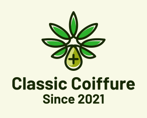 Medical Marijuana Oil logo design