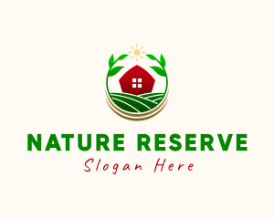 Nature Farm House logo design