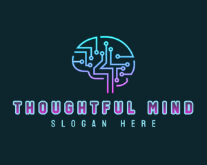 Brain Circuit Technology logo design