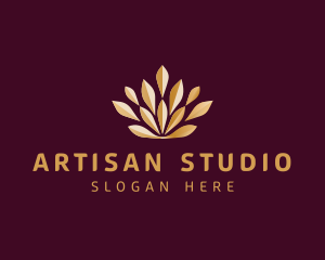 Lotus Flower Yoga Studio logo design