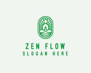 Zen Yoga Meditation Guru logo