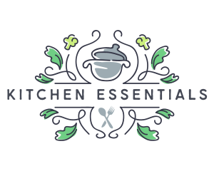 Kitchen Cooking Pot  logo design