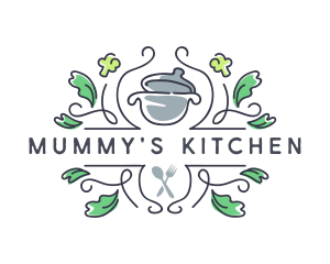 Kitchen Cooking Pot  logo design