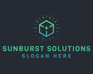 Sunburst Sparkle Box logo