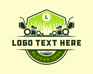 Grass Lawn Cutter logo