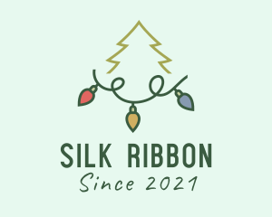 Holiday Christmas Lights logo design