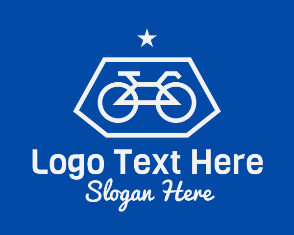 Bicycle logo example 1