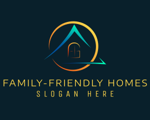 Residence House Property  logo design