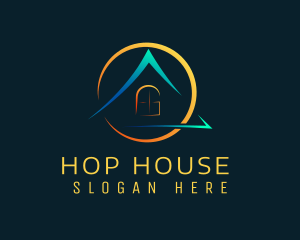 Residence House Property  logo design