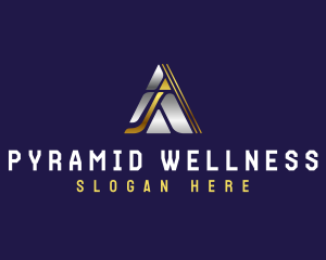 Tech Triangle Pyramid  logo design