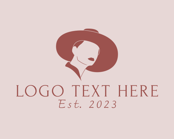 Floppy Hat logo example 3