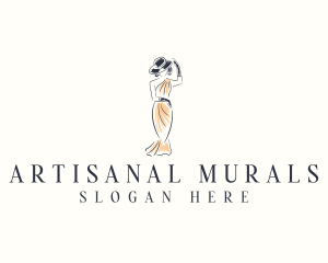 Elegant Fashion Woman logo design