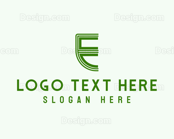 Generic Business Letter E Logo