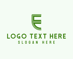 Generic Business Letter E Logo