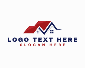 House Roofing Realtor Logo