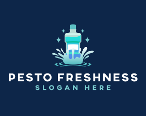 Dental Oral Mouthwash logo design