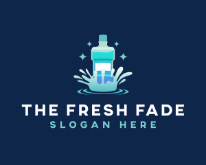 Dental Oral Mouthwash logo design