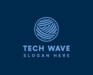 Creative Technology Wave logo design