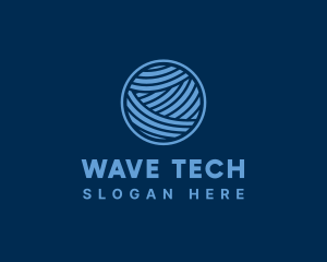 Creative Technology Wave logo design