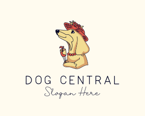 Dog Hat Acessory logo design