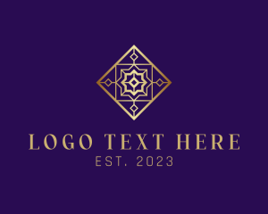 Elegant Ornament Tile logo design